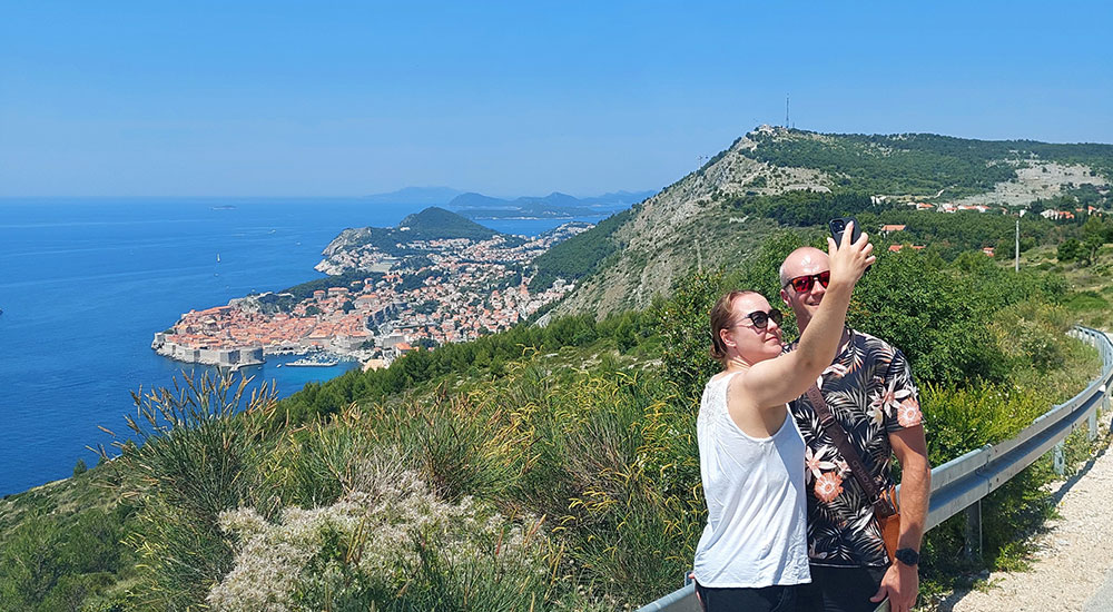 The Famous View from Mount Srđ