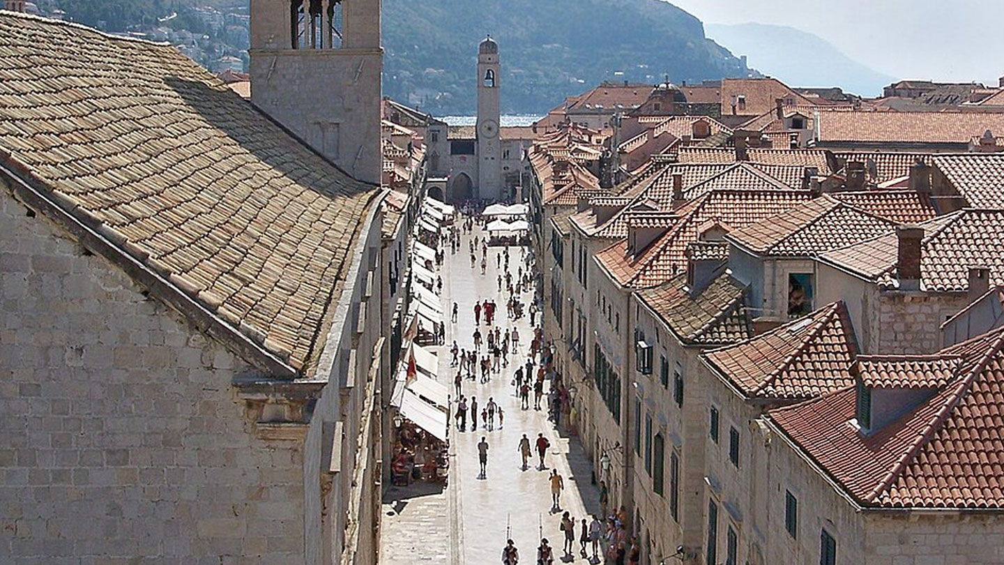 Dubrovnik’s Famous Main Street